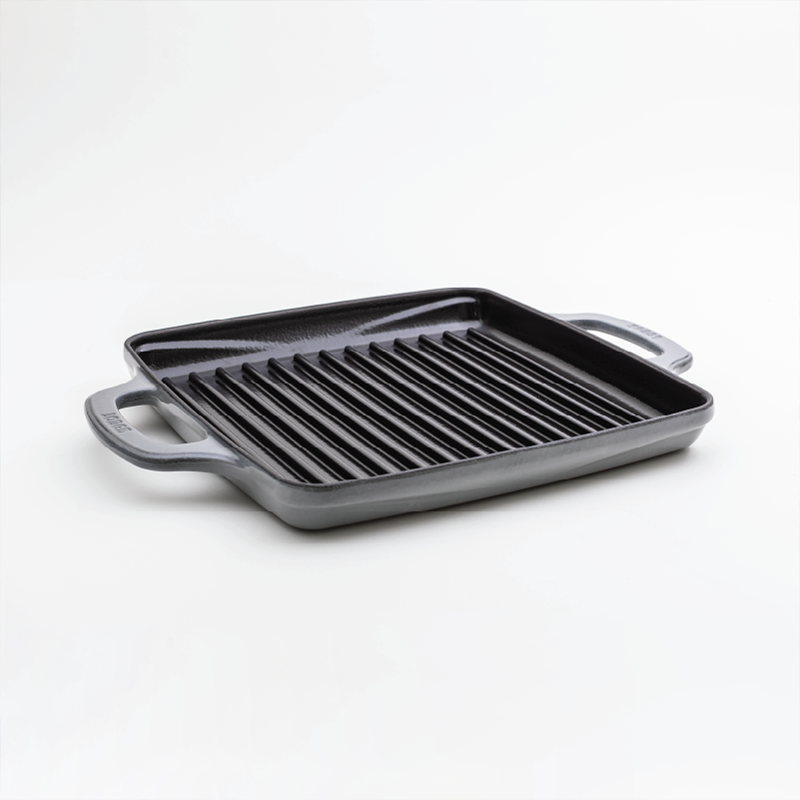 Lodge Enamel 11” Moonstruck Cast Iron Grill Pan