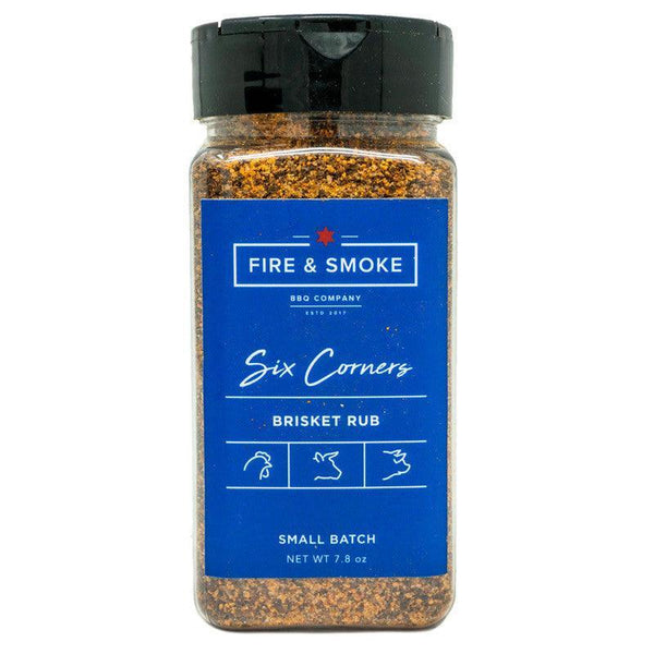 Fire & Smoke - Six Corners Brisket Rub – Indigo Pool Patio BBQ
