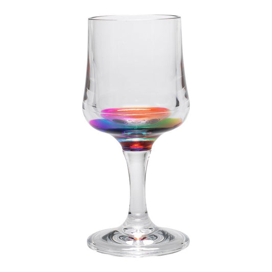 Reflections 8 oz. Rainbow Wine Glass