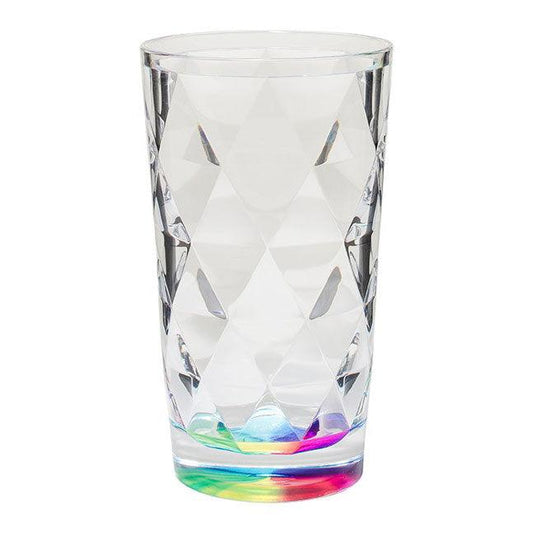 Rainbow Radiance 14 oz. Tumbler - Indigo Pool Patio BBQ