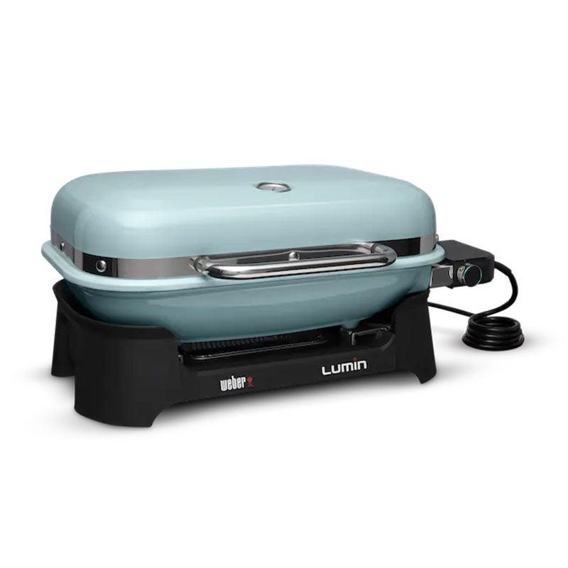 Weber Lumin Electric Grills Weber Indigo Pool Patio BBQ