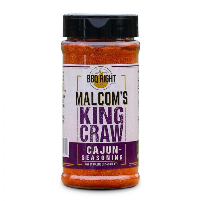 Malcom's King Craw Cajun Seasoning Killer Hogs Barbecue Indigo Pool Patio BBQ