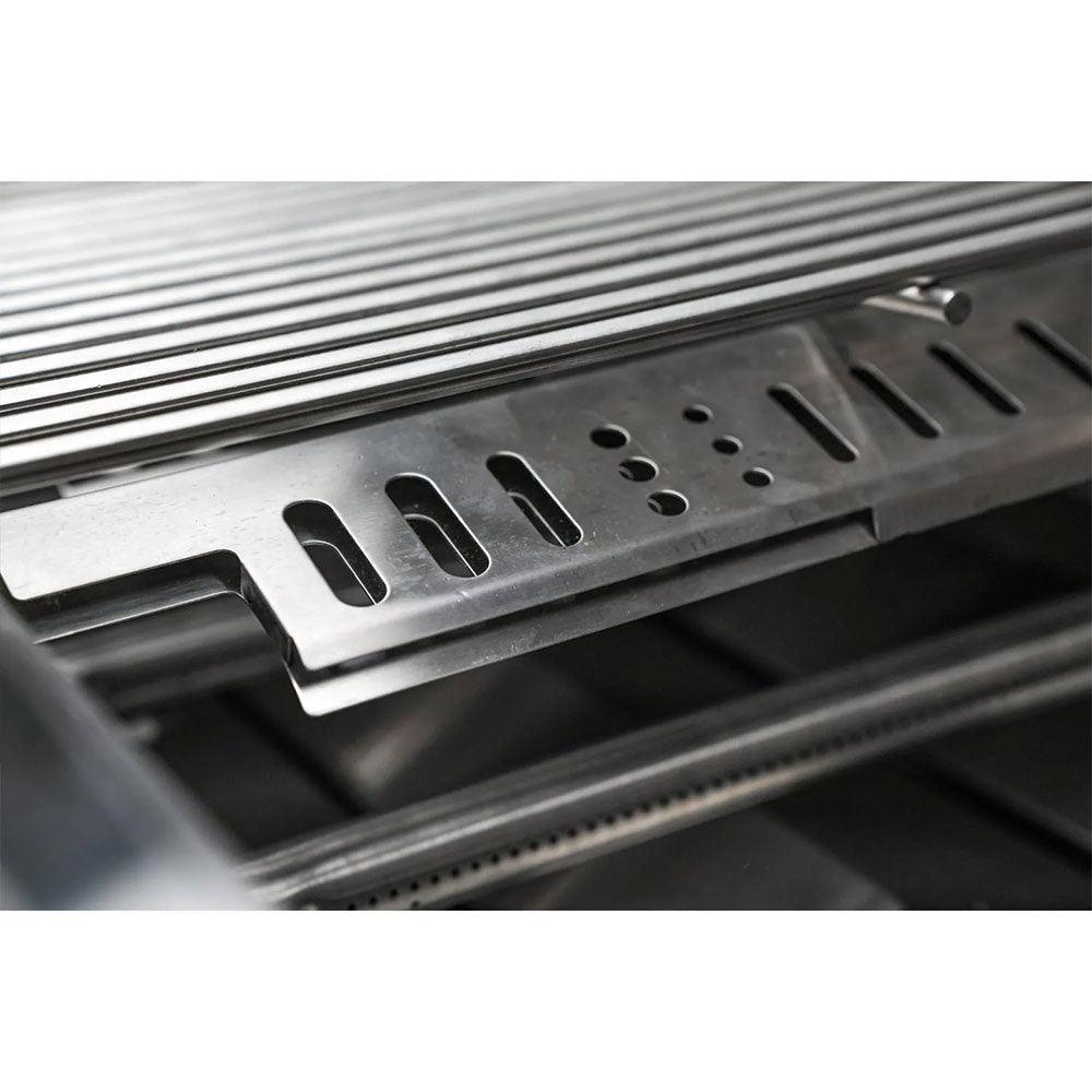 Mont Alpi 805 Black Stainless Steel Island Grill Monti Alpi Indigo Pool Patio BBQ