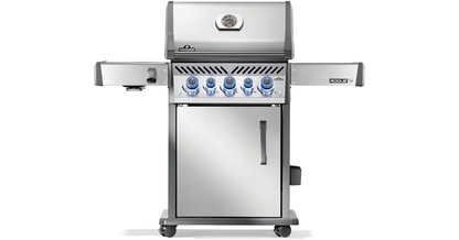 Rogue® PRO-S 425 NG Gas Grill with Infrared Side and Rear Burners, SS - Indigo Pool Patio BBQ