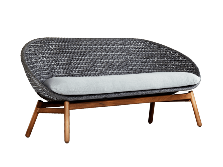Nest Loveseat With Grade E Cushion Fabric - Indigo Pool Patio BBQ