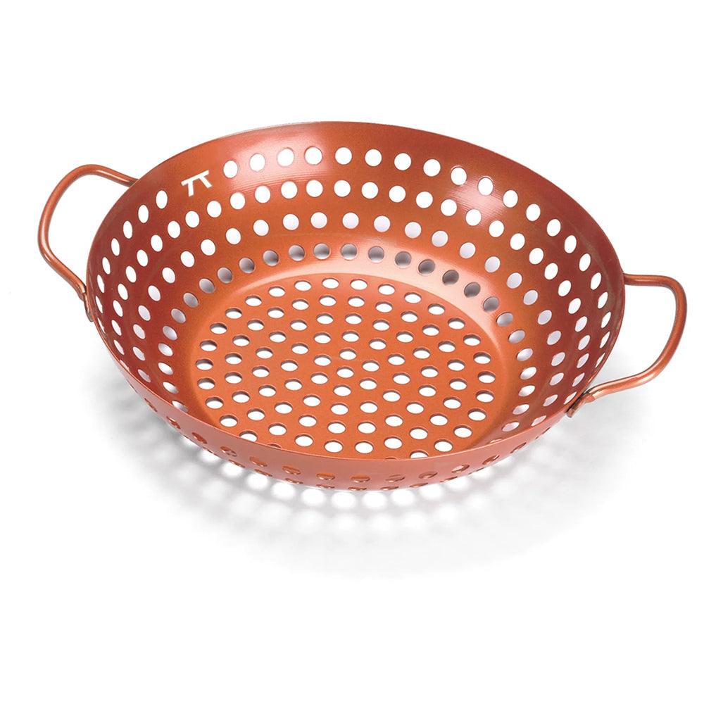 Outset Nonstick Copper Grill Wok - Indigo Pool Patio BBQ