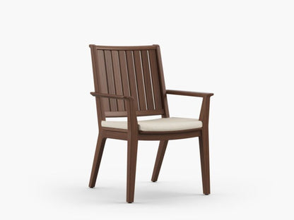 Sky Arm Chairs With Grade D Cushions - Indigo Pool Patio BBQ