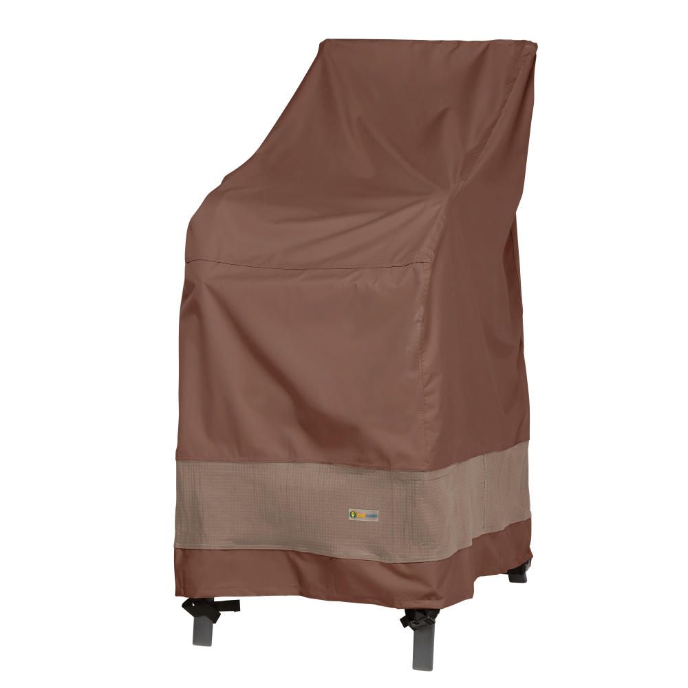 Waterproof 26" Stackable Patio Chair Cover Duck Covers Indigo Pool Patio BBQ