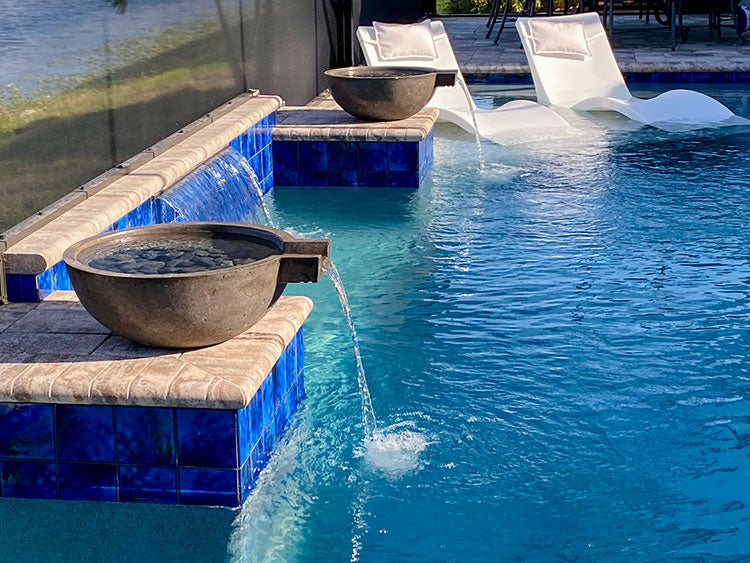 Water Bowl for Pools in Venice, North Port, Nokomis, Osprey, Sarasota & Englewood - Indigo Pool Patio BBQ