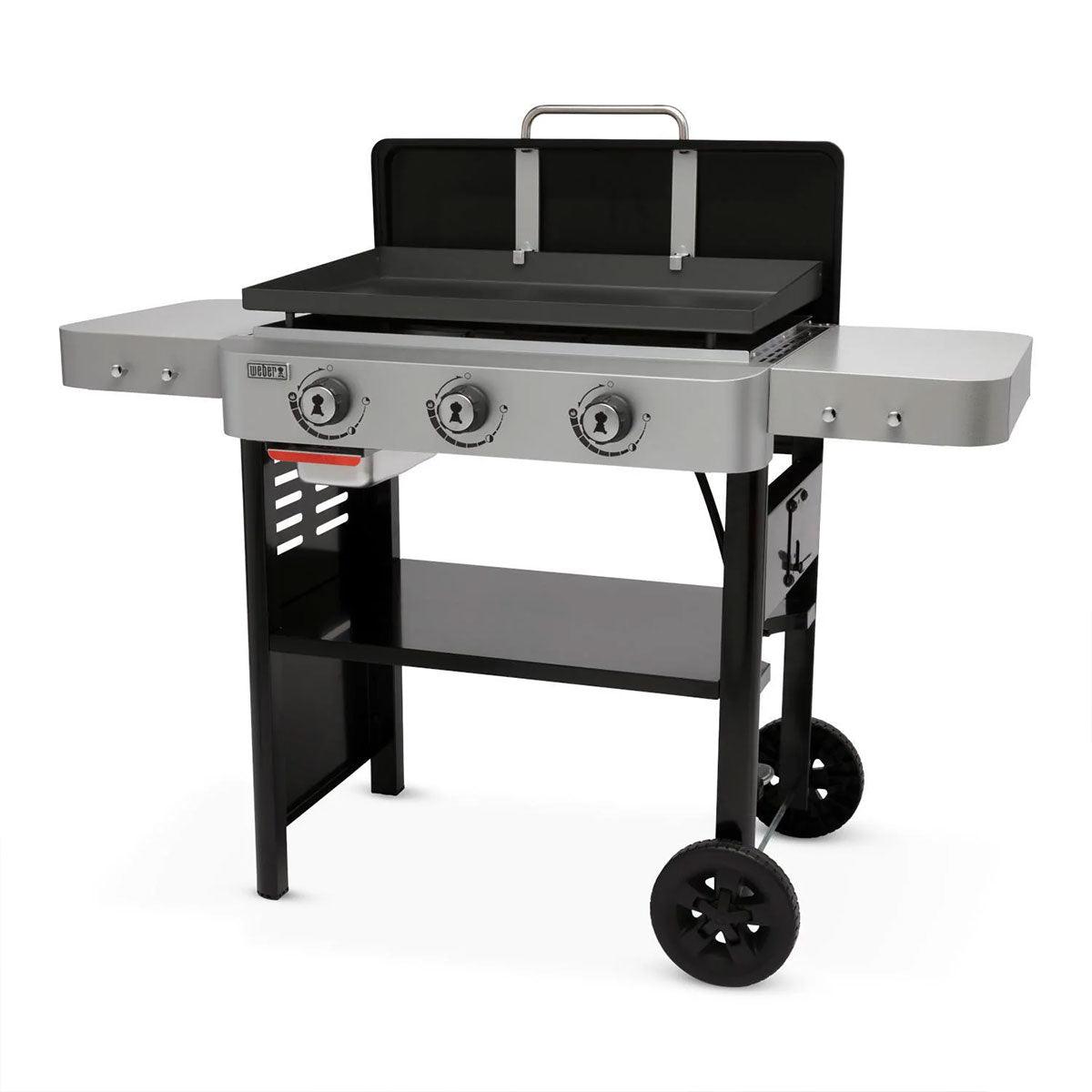 Weber 28-Inch Propane Griddle Weber Indigo Pool Patio BBQ