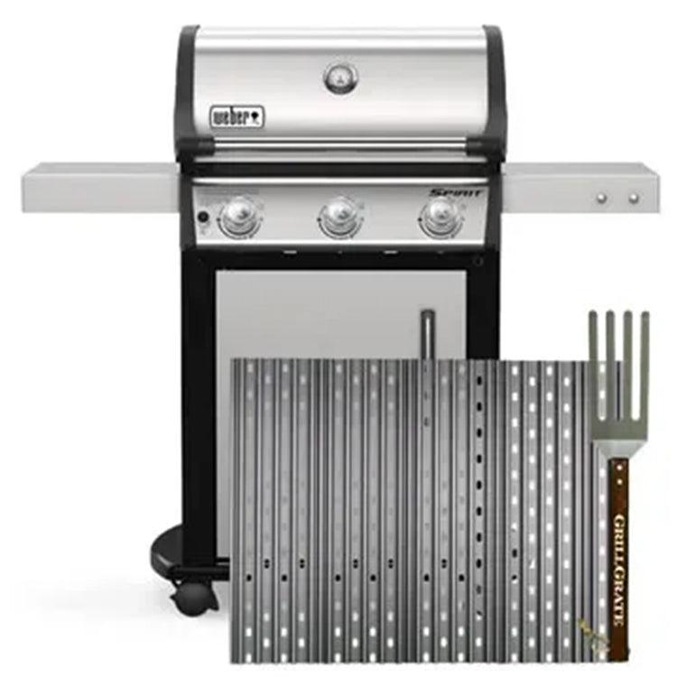 Weber Gas GrillGrates - Indigo Pool Patio BBQ