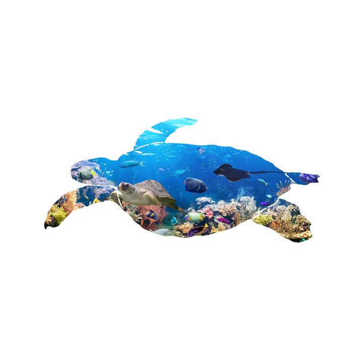 Sea Turtle Medium Reef Time Metal Wall Art Next Innovations Indigo Pool Patio BBQ