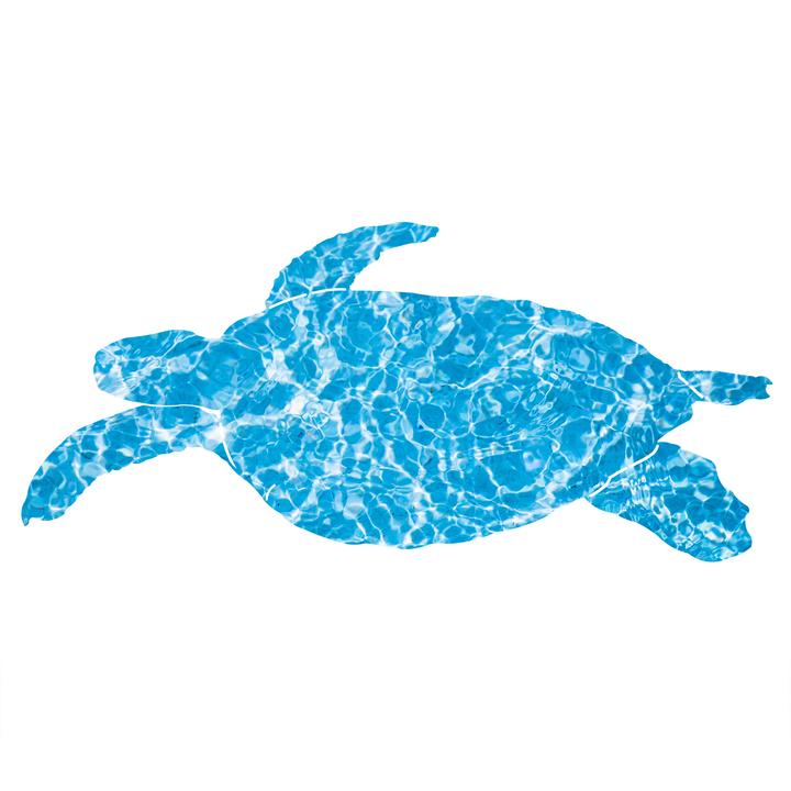 Sea Turtle Medium Summer Sea Metal Wall Art Next Innovations Indigo Pool Patio BBQ
