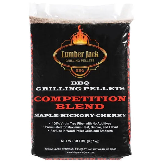 Lumber Jack Competition Blend Pellets Lumber Jack Indigo Pool Patio BBQ