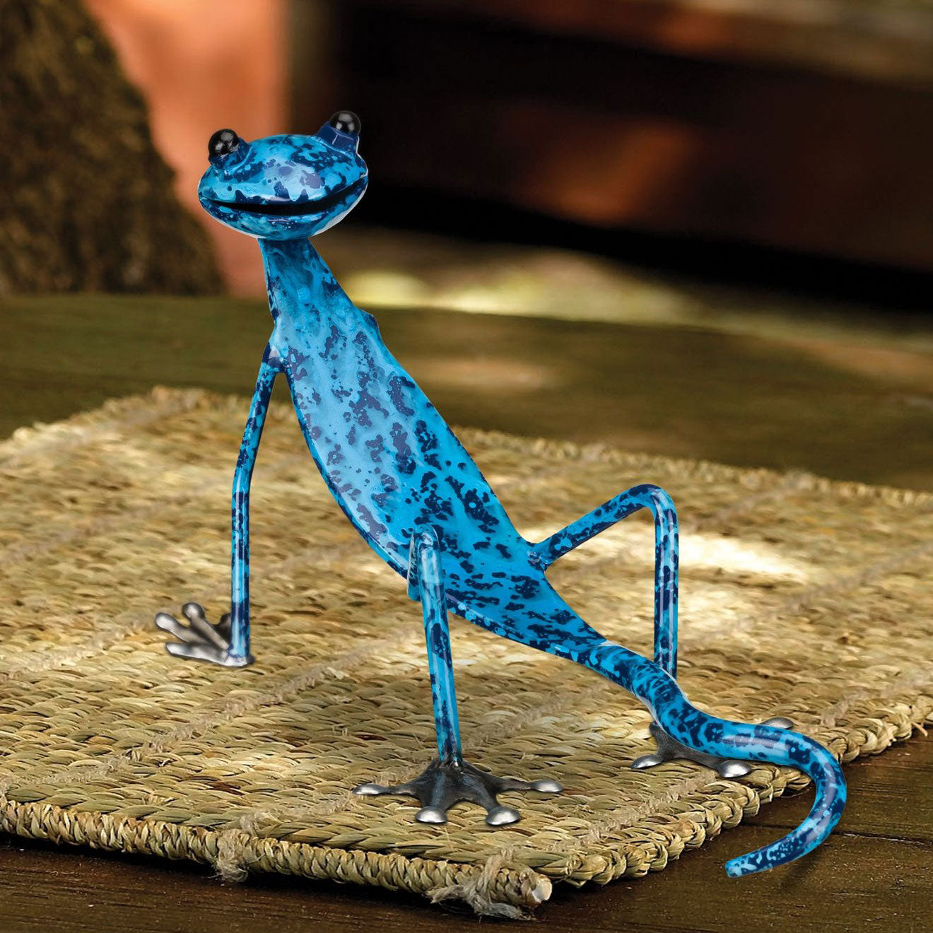 Gecko Decor - Blue Regal Indigo Pool Patio BBQ
