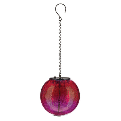 Globe Solar Lantern - Pink Regal Indigo Pool Patio BBQ