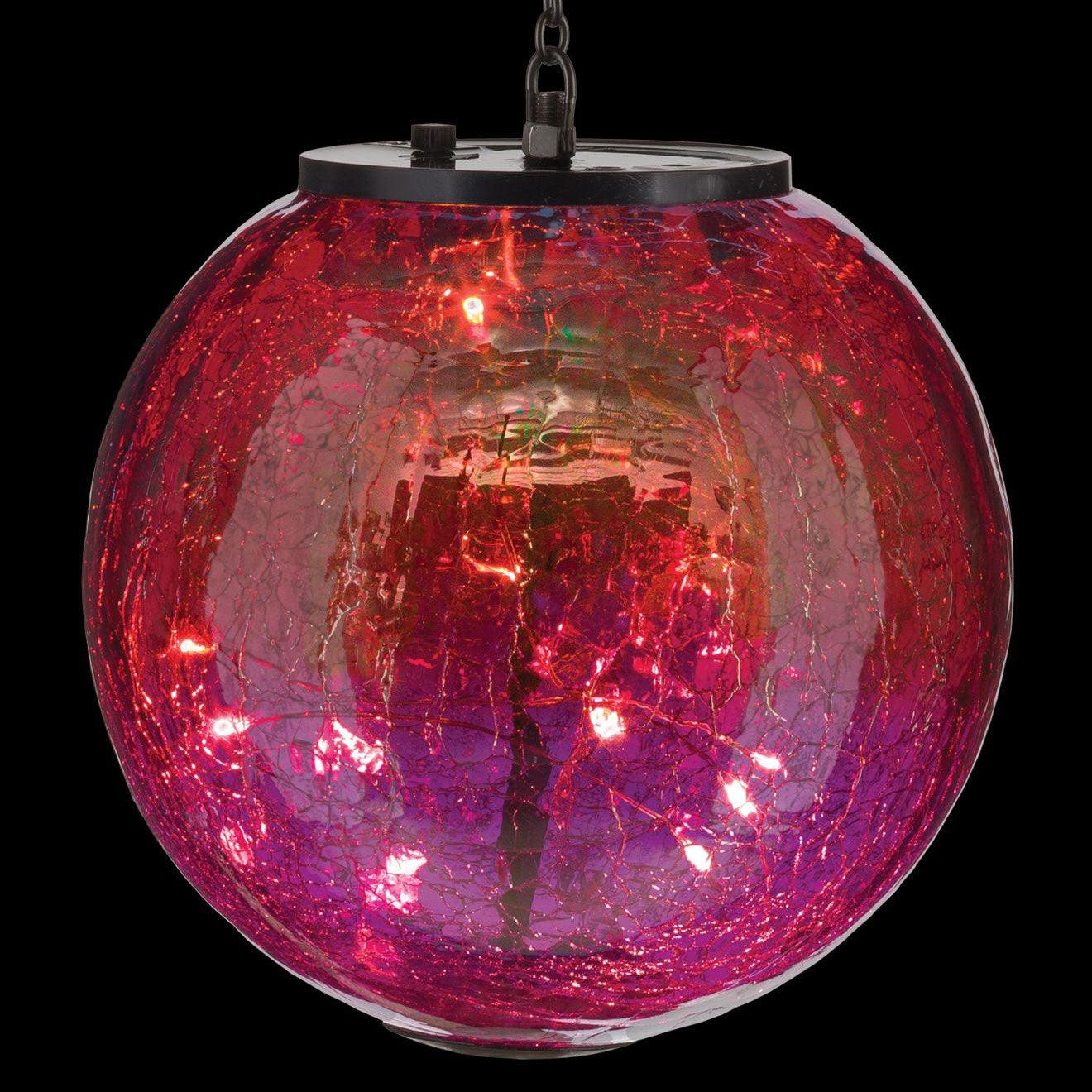 Globe Solar Lantern - Pink Regal Indigo Pool Patio BBQ