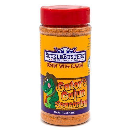 Suckle Busters Gators Cajun Seasoning Suckle Busters Indigo Pool Patio BBQ