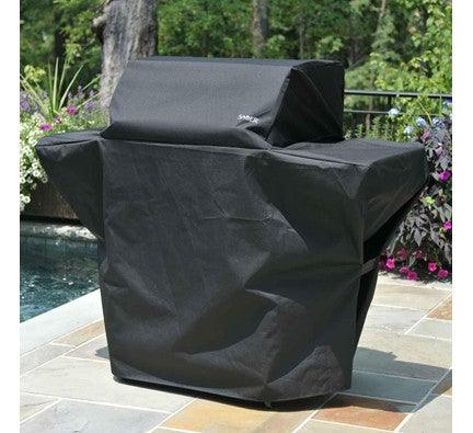 Saber 3-Burner Gas Grill Cover Saber Grills Indigo Pool Patio BBQ