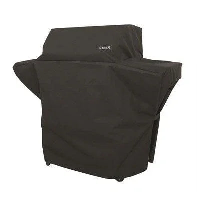 Saber 3-Burner Gas Grill Cover Saber Grills Indigo Pool Patio BBQ