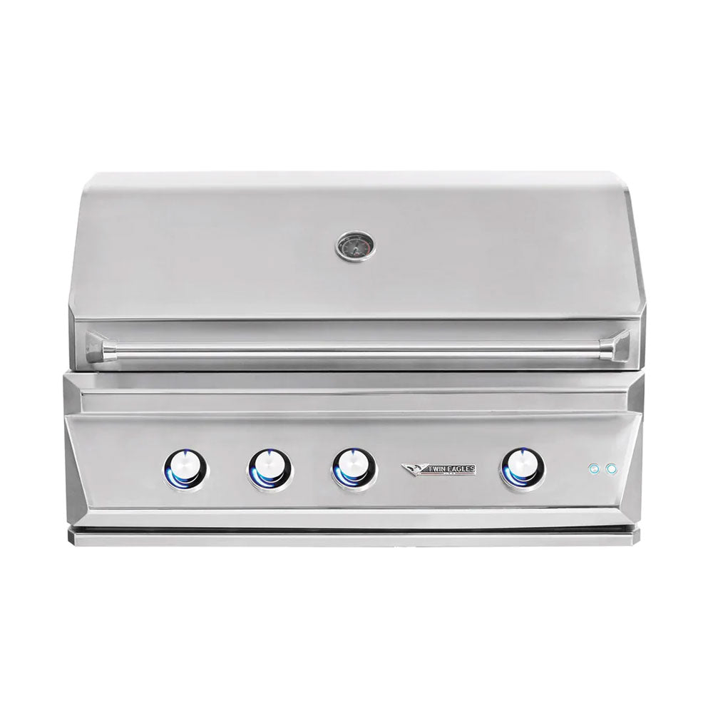 Eagle One 42" Gas Grill with Infrared Rotisserie & Sear Zone Twin Eagles Indigo Pool Patio BBQ
