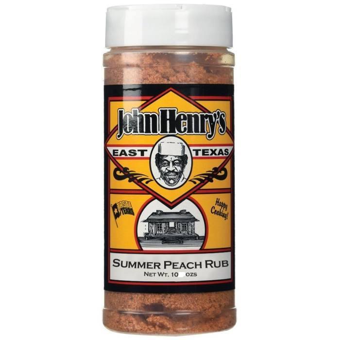 John Henry's Summer Peach Rub John Henry's Indigo Pool Patio BBQ