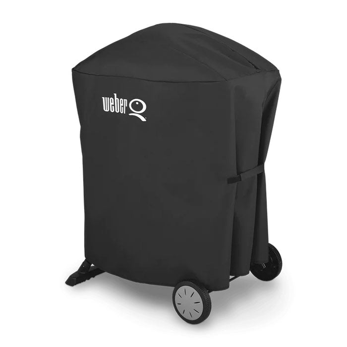 Weber Grill Cover - Q 100/1000/200/2000 with cart Weber Indigo Pool Patio BBQ