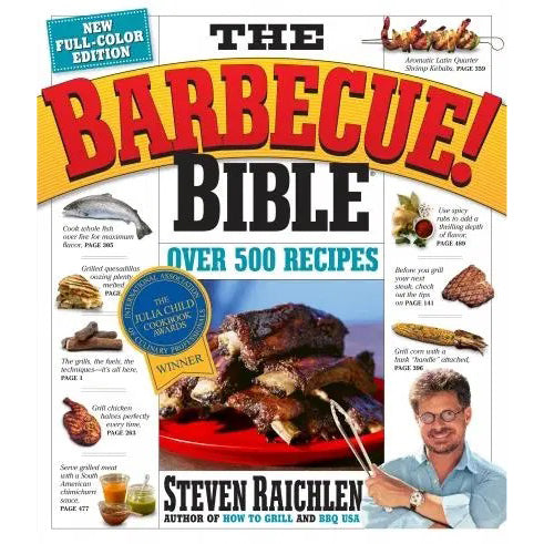 The Barbecue! Bible Workman Publishing Co Indigo Pool Patio BBQ