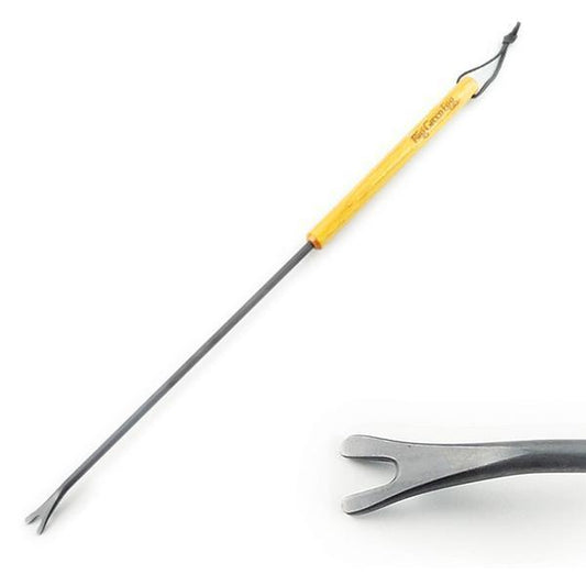 Big Green Egg Long Handle V-Notch Grid Cleaner Big Green Egg Indigo Pool Patio BBQ