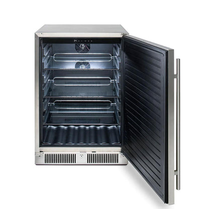 Blaze 24-Inch 5.5 Cu. Ft. Outdoor Refrigerator Blaze Indigo Pool Patio BBQ