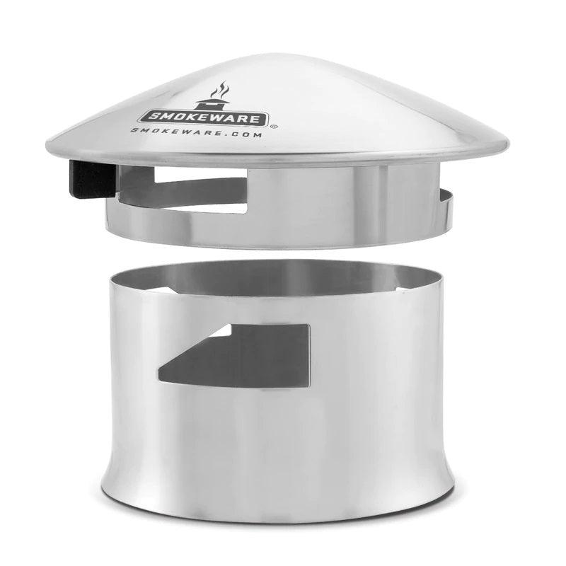 Chimney Cap for Big Green Egg Smokeware Indigo Pool Patio BBQ