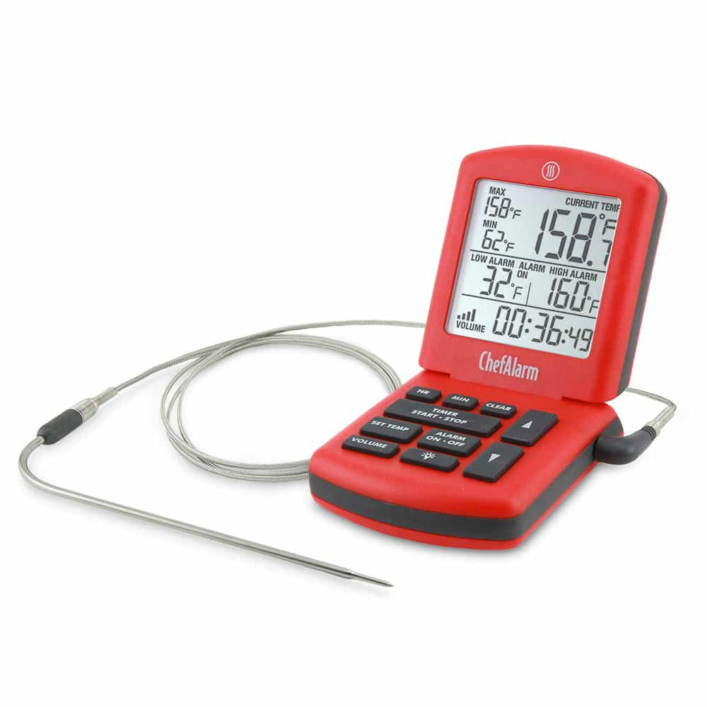 ThermoWorks Chef Alarm Cooking Alarm Thermometer and Timer ThermoWorks Indigo Pool Patio BBQ