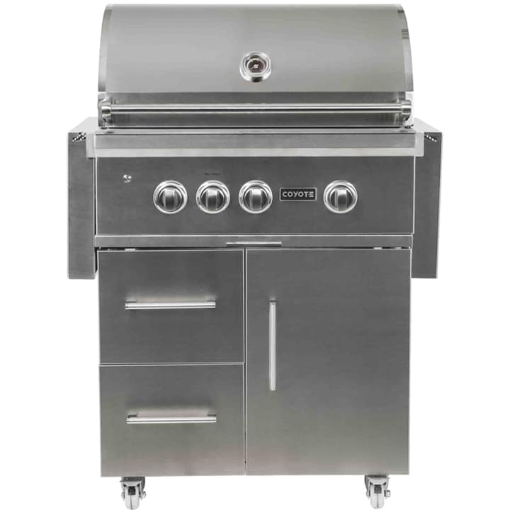 Coyote 30″ S-Series Freestanding Gas Grill Coyote Indigo Pool Patio BBQ