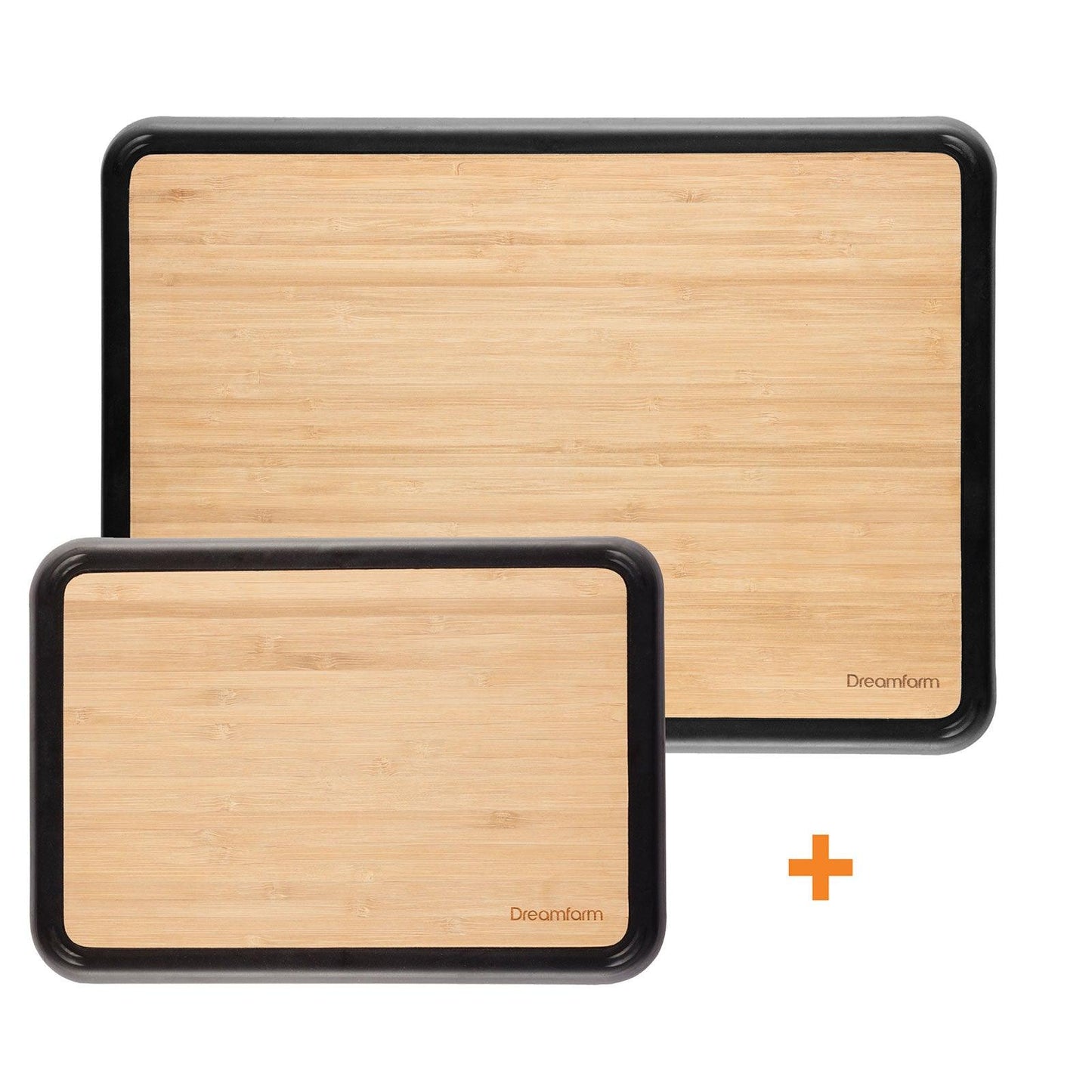 Fledge Bamboo Flip Edge Cutting Board Set Dreamfarm Indigo Pool Patio BBQ