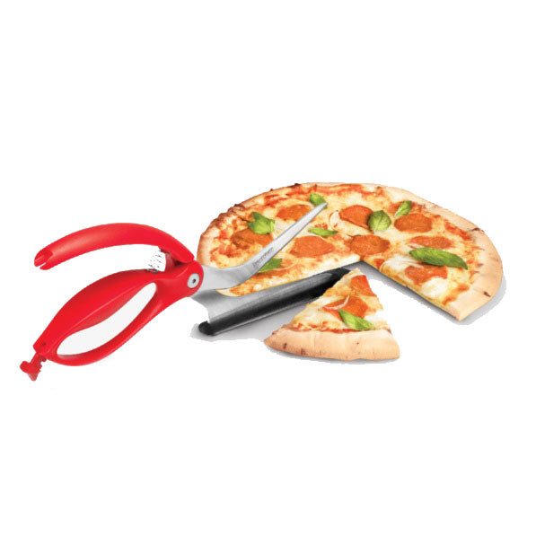 Scizza - Pizza Cutter Scissors Dreamfarm Indigo Pool Patio BBQ