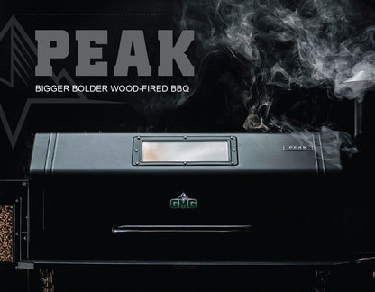 GMG Peak Prime Plus WiFi Green Mountain Grills Indigo Pool Patio BBQ