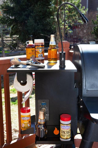 Drip-EZ Magnetic Hopper Shelf Green Mountain Grills Indigo Pool Patio BBQ
