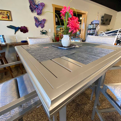 Tropitone Cabana Club Bar Set Tropitone Indigo Pool Patio BBQ
