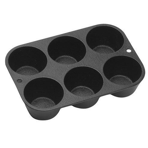 Lodge Cast Iron Muffin Pan Lodge Indigo Pool Patio BBQ