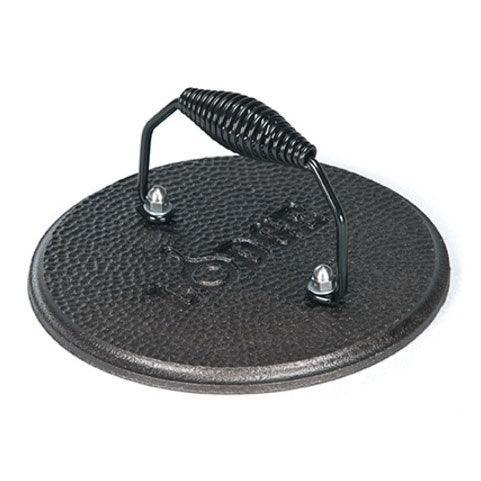 Lodge 7.5" Round Grill Press Lodge Indigo Pool Patio BBQ