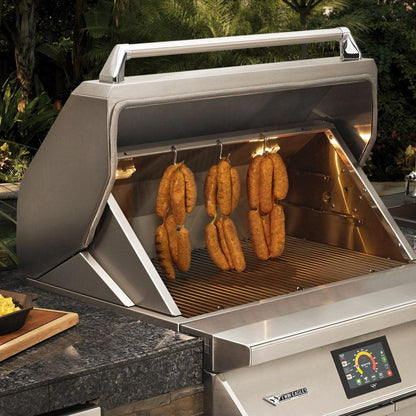 Twin Eagles 36" Wood Fired Pellet Grill with 76" Challenger Cart Twin Eagles Indigo Pool Patio BBQ