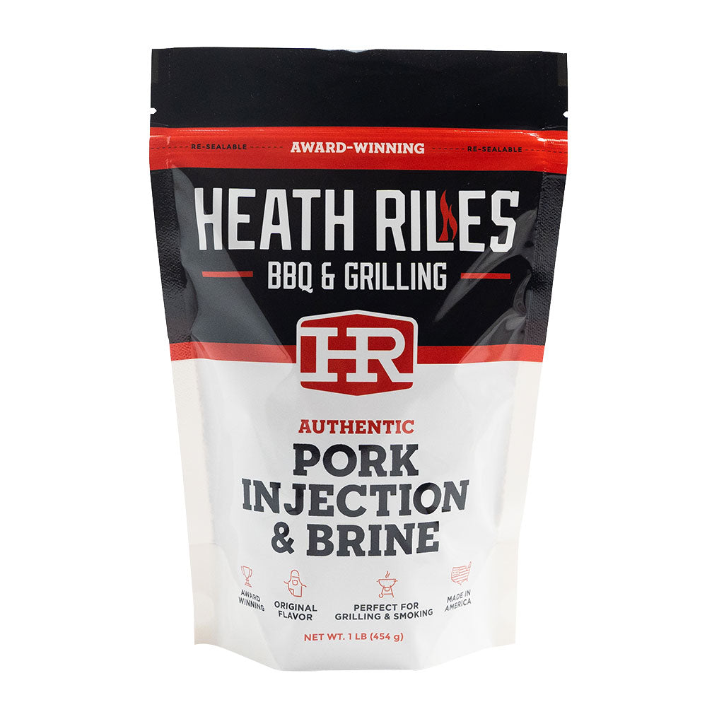 Heath Riles Pork Injection & Brine Heath Riles Indigo Pool Patio BBQ