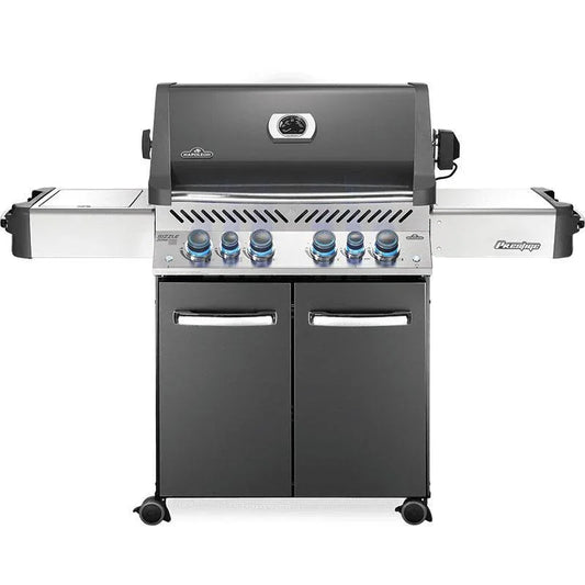 Napoleon Prestige 500 RSIB - Natural Gas - Grey Napoleon Indigo Pool Patio BBQ