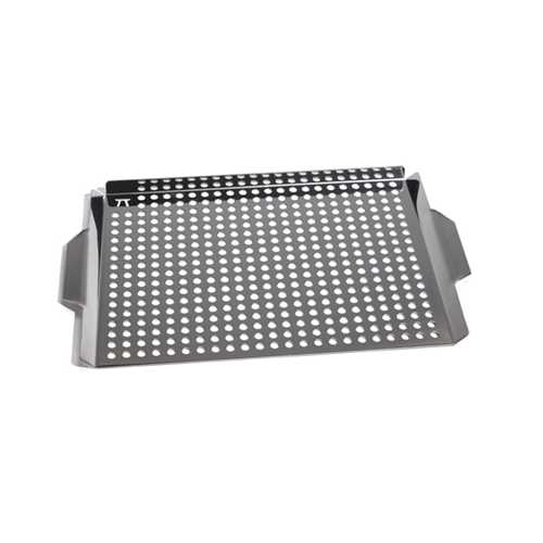 Outset Stainless Steel grill grid w/ Handles Outset Indigo Pool Patio BBQ