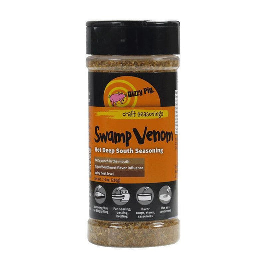 Dizzy Pig Swamp Venom Seasoning Dizzy Pig Indigo Pool Patio BBQ