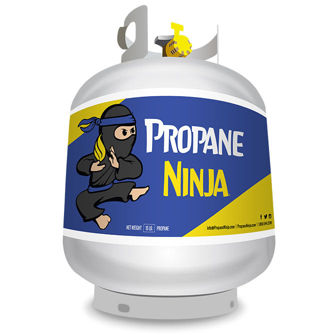 Propane - New Tank Propane Ninja Indigo Pool Patio BBQ