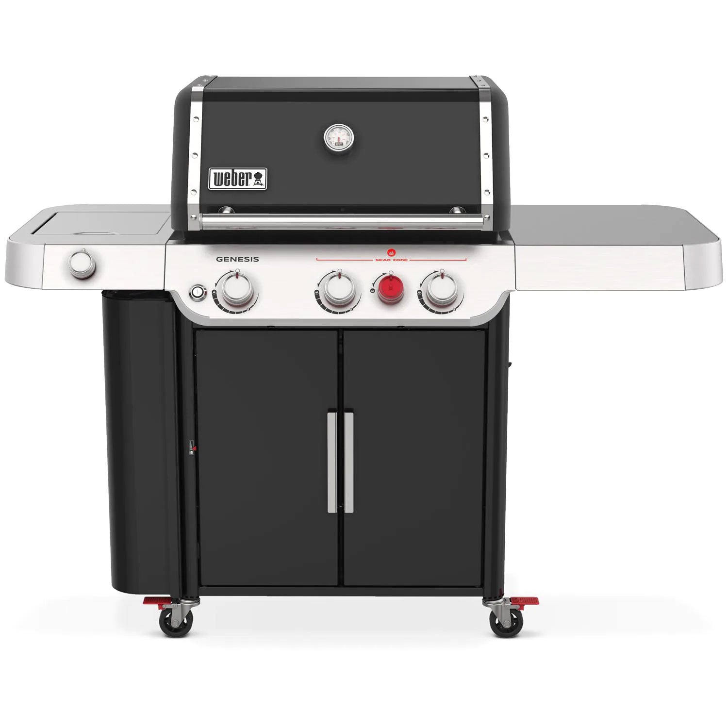 Weber GENESIS SP-E-335 Gas Grill with Sear Burner & Side Burner Weber Indigo Pool Patio BBQ