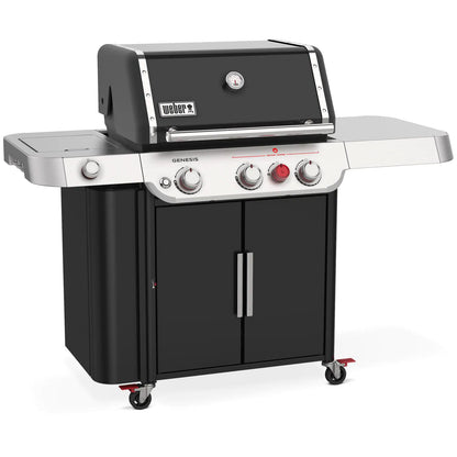Weber GENESIS SP-E-335 Gas Grill with Sear Burner & Side Burner Weber Indigo Pool Patio BBQ