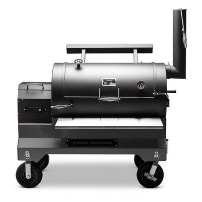 Yoder YS1500S Competition Pellet Grill Yoder Smokers Indigo Pool Patio BBQ