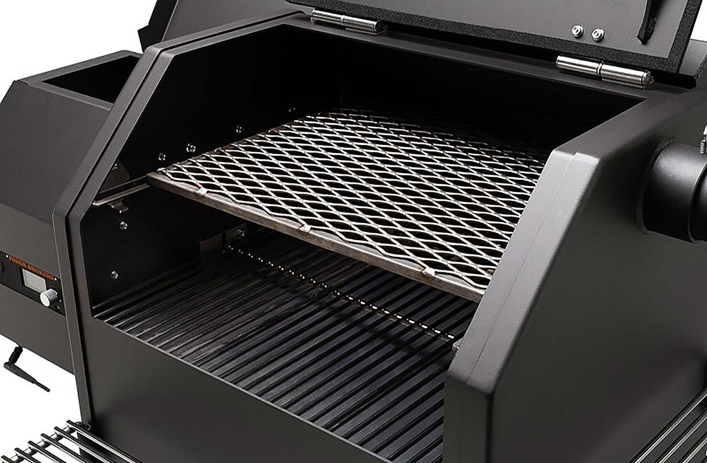 Yoder YS480S Pellet Grill Yoder Smokers Indigo Pool Patio BBQ